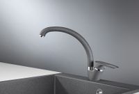 Granula-ST-03, ГРАФИТ, СМЕСИТЕЛЬ КУХОННЫЙ арт-03-ST, ГРАФИТ — фото 1, Смесители для кухни