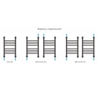 Водяной полотенцесушитель Сунержа Богема прямая 500х300 Хром арт-00-0220-5030 — фото 2, Водяные полотенцесушители