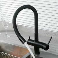 Смеситель для кухни D-Lin Черный матовый арт-D159315-4A — фото 2, Смесители для кухни