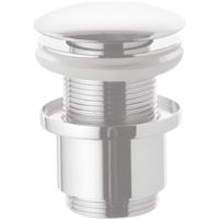 Донный клапан Remer click-clack Белый матовый арт-904CC2114BO — фото 1, Донные клапаны