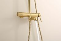 Душевая система Raglo Золото матовое арт-R20.24.03 — фото 15, Душевые стойки