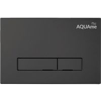 Клавиша смыва AQUAme Черная арт-AQM4103B — фото 1, Кнопки смыва