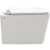 Товар: Унитаз AQUAme подвесной Белый глянец с сиденьем Микролифт арт-AQM2003 - фото 2 Унитаз AQUAme подвесной Белый глянец с сиденьем Микролифт арт-AQM2003 — фото 2, Подвесные унитазы