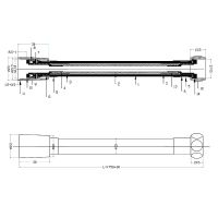 Товар: Душевой шланг Melodia della vita Оружейная сталь арт-MKP34447BLgu - фото 2 Душевой шланг Melodia della vita Оружейная сталь арт-MKP34447BLgu — фото 2, Душевые шланги