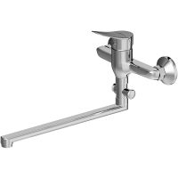 Смеситель для ванны Dorff Norma универсальный Хром арт-D1095000 — фото 1, Смеситель для ванны