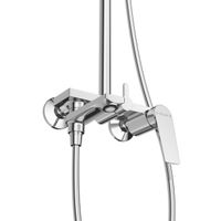 Товар: Душевая стойка со смесителем и изливом CEZARES арт-COMFORT-CVD-01 - фото 3 Душевая стойка со смесителем и изливом CEZARES арт-COMFORT-CVD-01 — фото 3, Душевые стойки