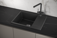 Товар: Granula-ES-, кухонная мойка, кварц, ESTETICA арт-6202, ЧЁРНЫЙ - фото 1 Granula-ES-, кухонная мойка, кварц, ESTETICA арт-6202, ЧЁРНЫЙ — фото 1, Кухонные мойки