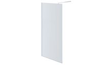 AQ NAR 6310-140 Душевая перегородка Walk in с держателем 1400x2000 профиль хром, стекло прозрачное арт-AQ WIW 14020CH — фото 1, Душевые перегородки