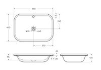 Товар: CEZARES Раковина керамическая полувстраиваемая, арт-CZR-DRO-65-LVB - фото 9 CEZARES Раковина керамическая полувстраиваемая, арт-CZR-DRO-65-LVB — фото 9, Раковины встраиваемые сверху