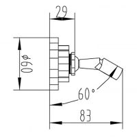 Держатель ручного душа Bronze de Luxe Windsor Бронза арт-21674 — фото 2, Держатели для душа