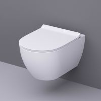 Унитаз Bond подвесной Белый с сиденьем Микролифт арт-F01-10 — фото 1, Подвесные унитазы