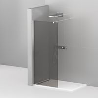 Душевая перегородка CEZARES арт-LIBERTA-L-1-90-120-GR-Cr — фото 1, Душевые перегородки