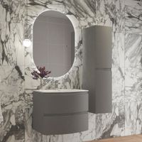 Зеркало Cezares арт-CZR-SPC-VAGUE-1000-700-MOV — фото 2, Зеркала в ванную комнату