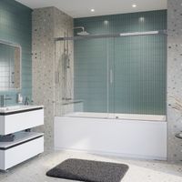 Душевая шторка на ванну CEZARES арт-TANDEM-SOFT-VF-2-190/145-C-Cr-IV — фото 2, Шторки для ванной раздвижные