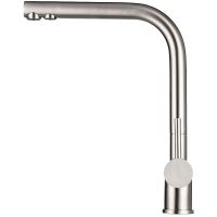 Смеситель для кухни Swedbe Selene Plus Нержавеющая сталь арт-8144 — фото 9, Смесители для кухни