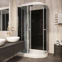 Душевая кабина Parly Classic Эконом 120x80 L без гидромассажа арт-EC1231L — фото 1, Душевые кабины