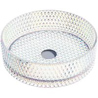 Раковина-чаша Ceramicanova Cristal 36 Неон арт-CN6059 — фото 1, Раковины накладные