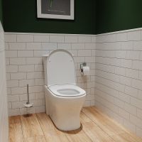 Унитаз компакт Iddis Sena с бачком и сиденьем Микролифт арт-SEN2DSEi24 — фото 4, Напольные унитазы