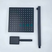 Товар: Душевая система ALMAes Weber Черная матовая арт-TVZ-0808 - фото 13 Душевая система ALMAes Weber Черная матовая арт-TVZ-0808 — фото 13, Встраиваемые душевые комплекты