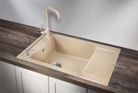 Товар: Granula-, кухонная мойка, кварц арт-7806, ПЕСОК - фото 2 Granula-, кухонная мойка, кварц арт-7806, ПЕСОК — фото 2, Кухонные мойки