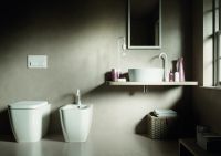 Биде Hatria Bianca Белое арт-Y1V901 — фото 2, Биде напольные