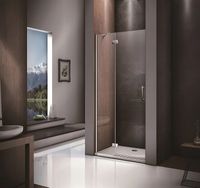 Душевая дверь Good Door Saturn WTW-110-C-CH-L 110 профиль Хром стекло прозрачное арт-СА00005 — фото 3, Распашные душевые двери