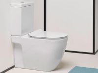 Унитаз моноблок GSI Pura без сиденья арт-881711 — фото 3, Напольные унитазы