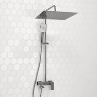 Товар: Душевой комплект со смесителем арт-A177.119.126.010.CH - фото 1 Душевой комплект со смесителем арт-A177.119.126.010.CH — фото 1, Душевые стойки