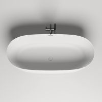 Ванна из искусственного камня Salini Sofia 165х75 Белая матовая арт-102521M — фото 2, Ванны из искусственного камня