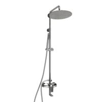 Душевой комплект со смесителем арт-A166.116.137.087.CH — фото 2, Душевые стойки