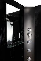 Товар: Душевая кабина Niagara Classic NG-6508-14BKTG (90х90х210) высокий поддон(40см),черный,стекло тониров арт-65081434BKTG - фото 6 Душевая кабина Niagara Classic NG-6508-14BKTG (90х90х210) высокий поддон(40см),черный,стекло тониров арт-65081434BKTG — фото 6, Душевые кабины