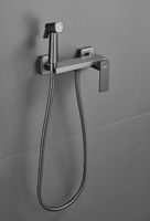 Гигиенический душ со смесителем Haiba Оружейная сталь арт-HB5517-3 — фото 3, Гигиенические души