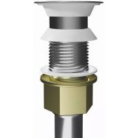 Донный клапан Owl 1975 click-clack Хром арт-OWLKL001 — фото 6, Донные клапаны