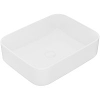 Раковина-чаша Iddis Bridge 50 Белая глянцевая арт-BRIWS05i27 — фото 3, Раковины накладные