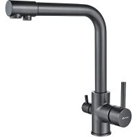 Смеситель для кухни Accoona Графит арт-A5179AT-4 — фото 1, Смесители для кухни