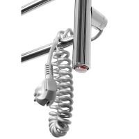 Электрический полотенцесушитель Domoterm Аврора DMT 109-6 40x60 EK R Хром арт-DMT109-640x60EKR — фото 3, Электрические полотенцесушители