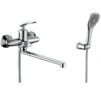 Смеситель для ванны Rush Island универсальный Хром арт-IS6535-51 — фото 1, Смеситель для ванны