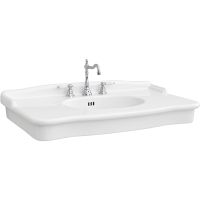 Раковина Artceram Hermitage 112 Белая арт-HEL004 01 00 — фото 1, Раковины встраиваемые сверху