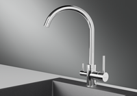 Granula-, СМЕСИТЕЛЬ КУХОННЫЙ арт-2168, ХРОМ — фото 1, Смесители для кухни