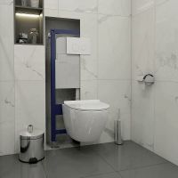 Клавиша смыва Maretti Elena Белая матовая арт-AC12EA-740 — фото 3, Кнопки смыва