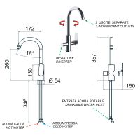 Товар: Смеситель для кухни Remer Energy Хром арт-EY79DW - фото 2 Смеситель для кухни Remer Energy Хром арт-EY79DW — фото 2, Смесители для кухни