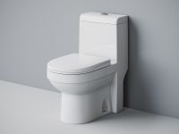 Унитаз моноблок Laguraty с сиденьем Микролифт арт-20980W — фото 8, Напольные унитазы