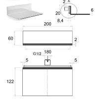 Товар: Верхний душ Remer Хром арт-359XL - фото 2 Верхний душ Remer Хром арт-359XL — фото 2, Верхние души