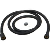 Душевой шланг Melodia della vita Standard Middle Черный арт-20316/ MKP20316BL_bk — фото 1, Душевые шланги