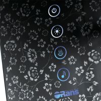 Душевая кабина Orans 150x100 R с баней профиль Черный задние стенки Черные арт-89102rb — фото 8, Душевые кабины