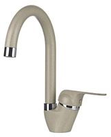 Granula-, СМЕСИТЕЛЬ КУХОННЫЙ арт-1024, ПЕСОК — фото 2, Смесители для кухни