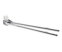 Leine K-HITE Держатель полотенец двойной арт-5031W — фото 1, Полотенцедержатели