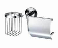 Аксесс Rhein K- Держатель туалетной бумаги и освежителя, (блистер) , хром, WasserKRAFT арт-6259O — фото 3, Держатели туалетной бумаги