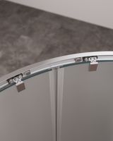 Душевой уголок CEZARES арт-MOLVENO-R-2-90-P-Cr — фото 4, Душевые уголки четверть круга