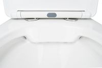 Унитаз компакт Azario Fretta Square с бачком и сиденьем Микролифт арт-AZ-5121 — фото 4, Напольные унитазы